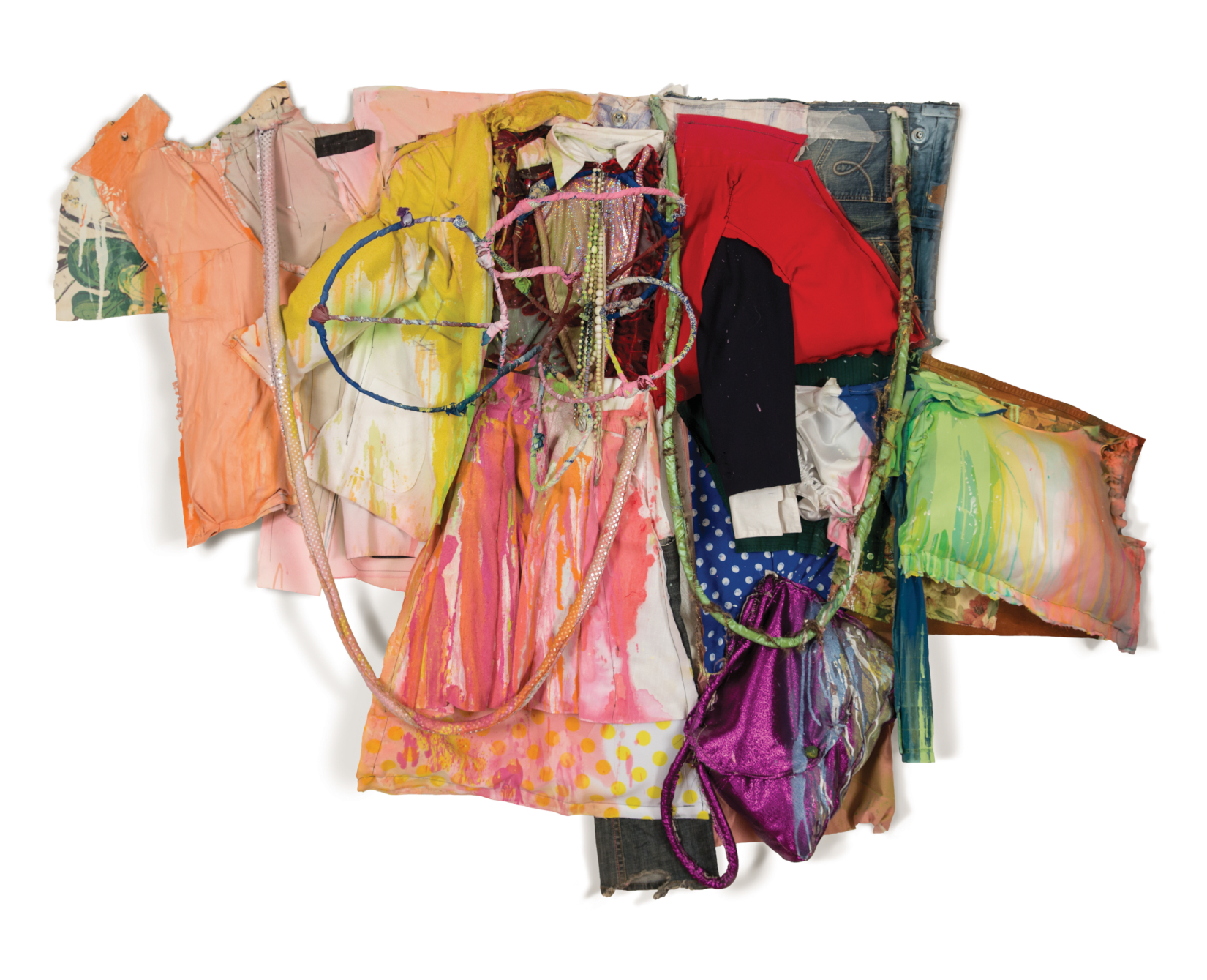 Alan Neider // Bag Paintings, PURPLE Bag